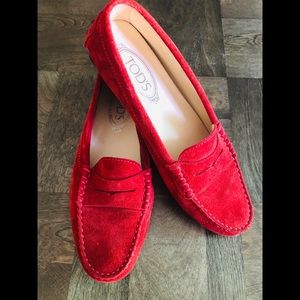 Tod’s Gommino Suede Driving shoes